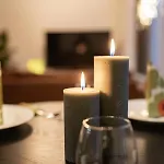 Hébergement de vacances Warm Nordic Townhouse With Sauna & Forest Views