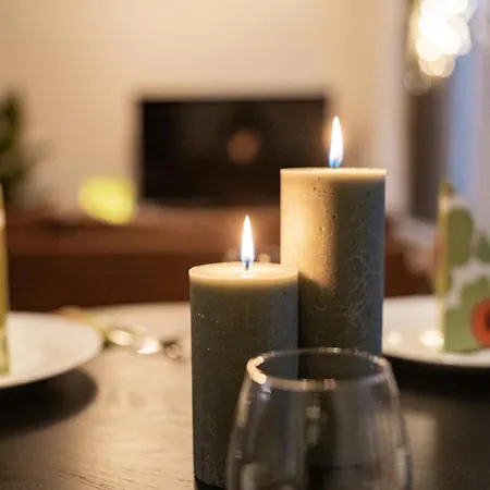 Prázdninový dům Warm Nordic Townhouse With Sauna & Forest Views