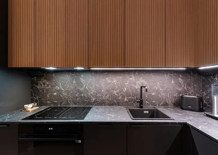 Nyaraló Warm Nordic Townhouse With Sauna & Forest Views Rovaniemi